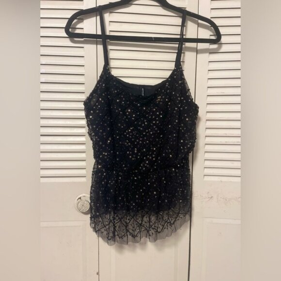 W118 By Walter Baker| top sleevless sequin size M - Picture 2 of 7